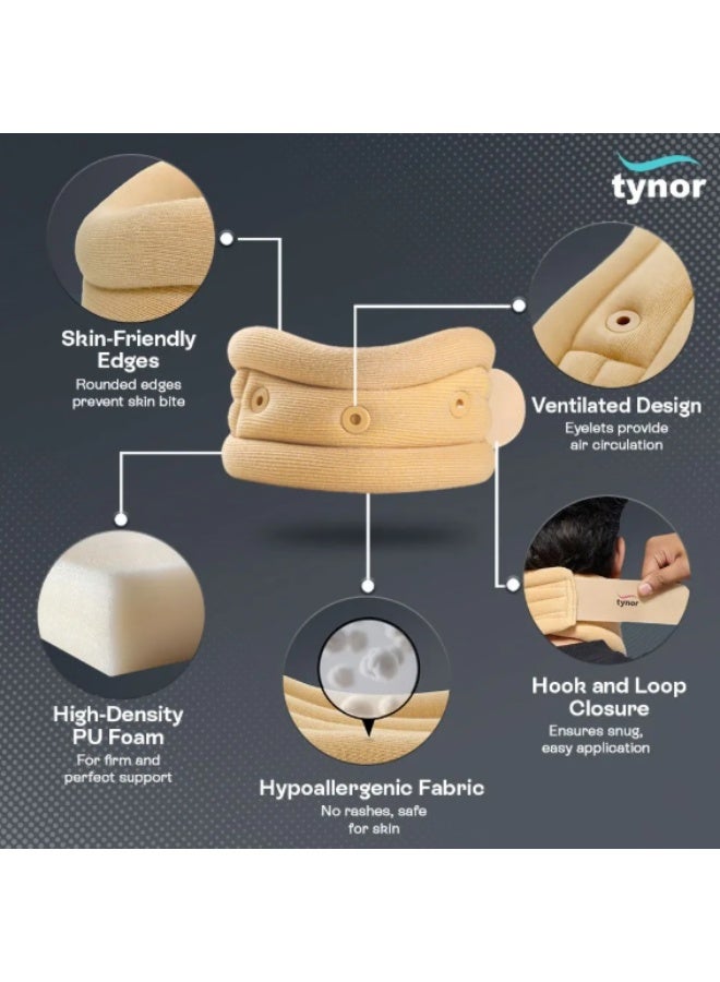Tynor Cervical Collar Soft with Support B 02 - Image 3